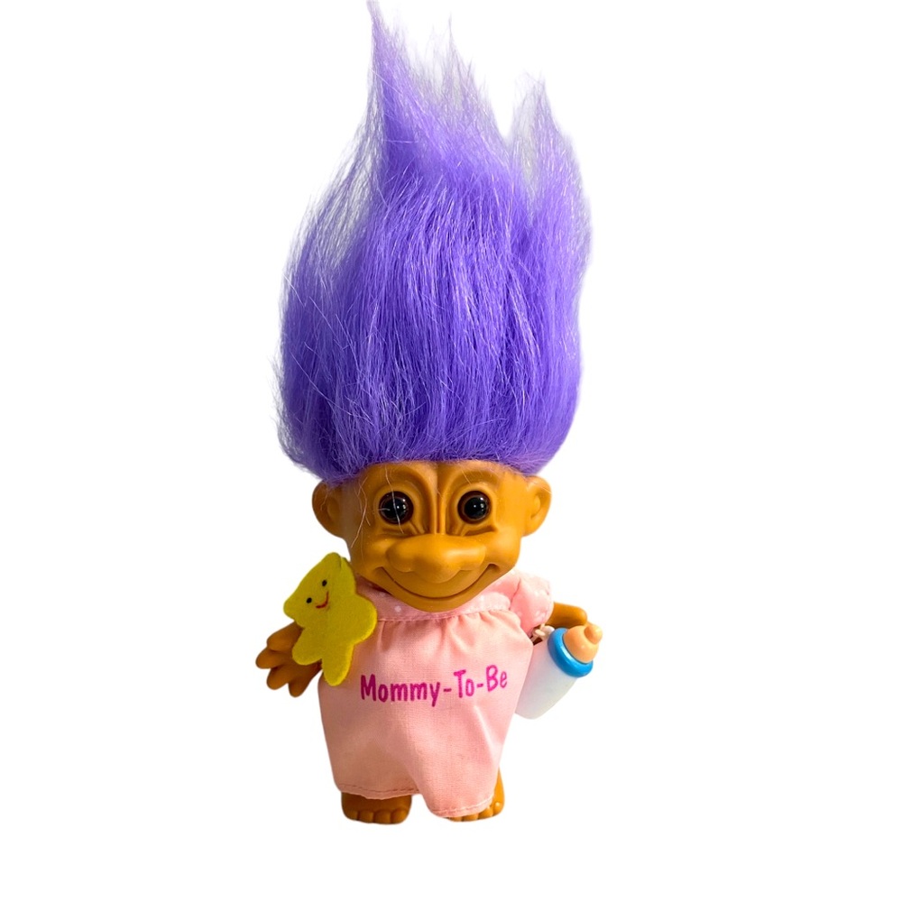 Vintage Mother’s Day /Mom to be /Pregnant good luck Troll
